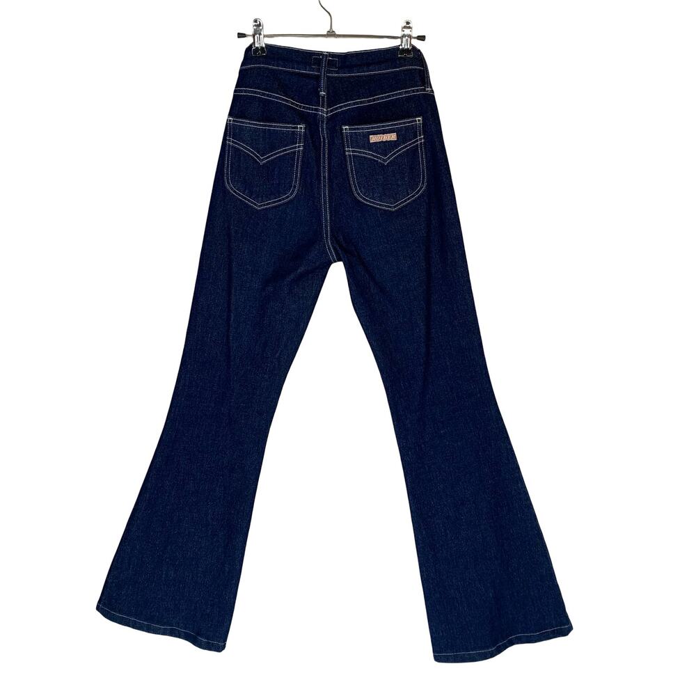 MOTHER The Country Doozy 24 Ohh La La Dark Wash 70s Flare Jeans - Picture 15 of 16